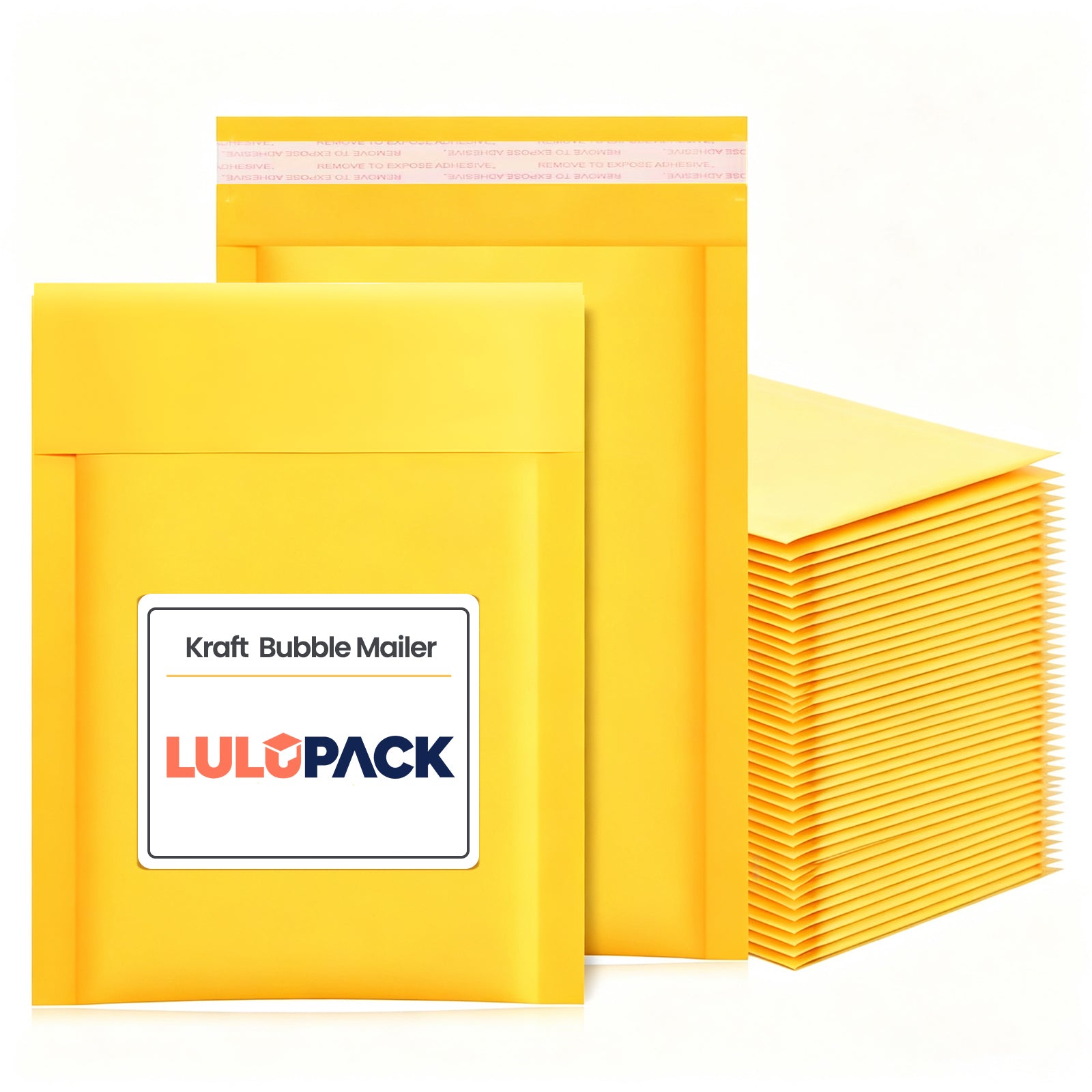 LULUPACK Kraft Bubble Mailers Main image