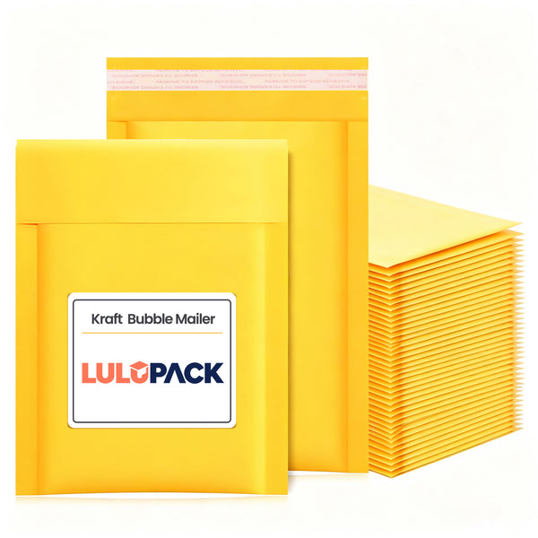 LULUPACK Kraft Bubble Mailers