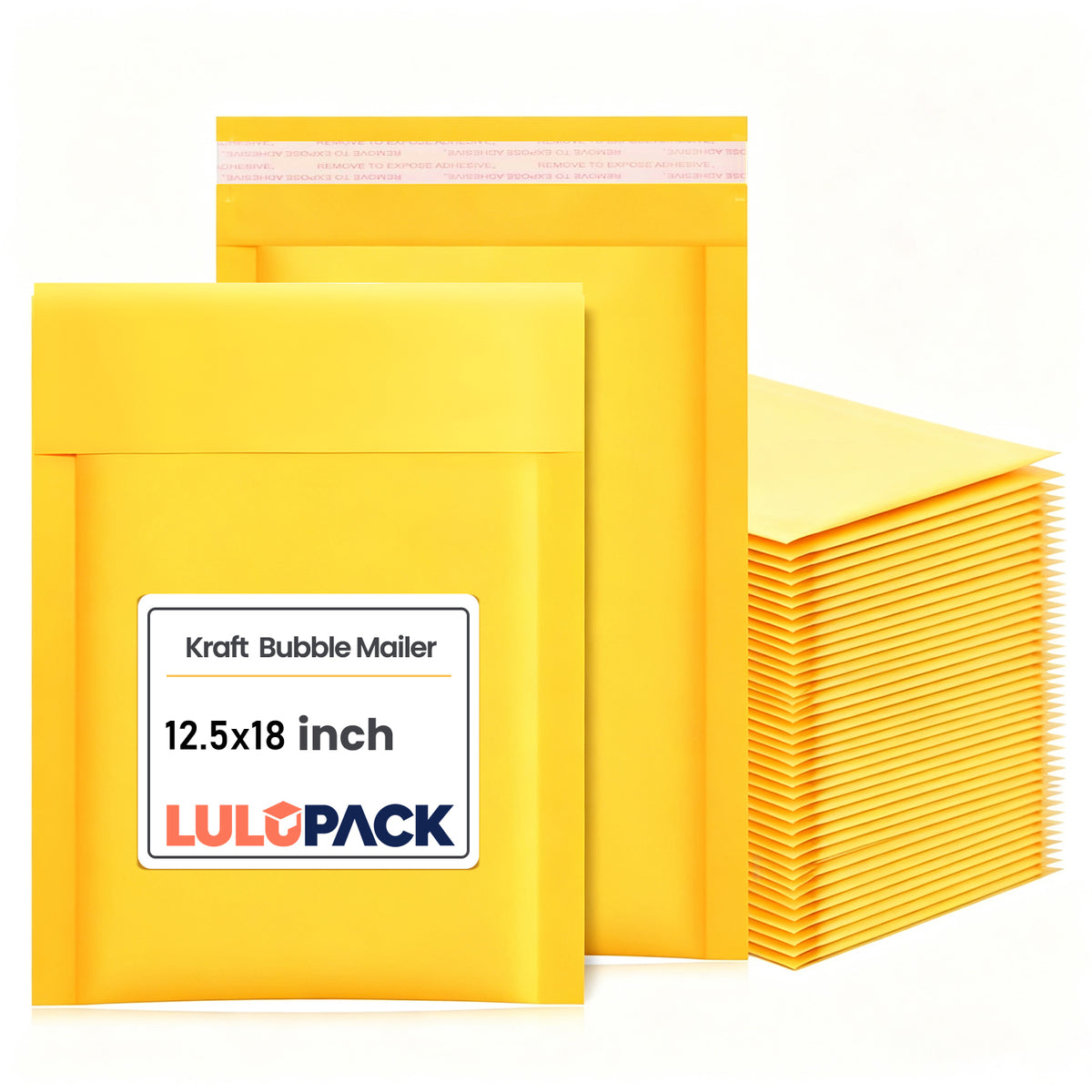 #6 Kraft Bubble Mailers 12.5 x 18 Inch Main image