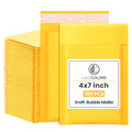 LULUPACK Kraft Bubble Mailers 4 x 7 Inch