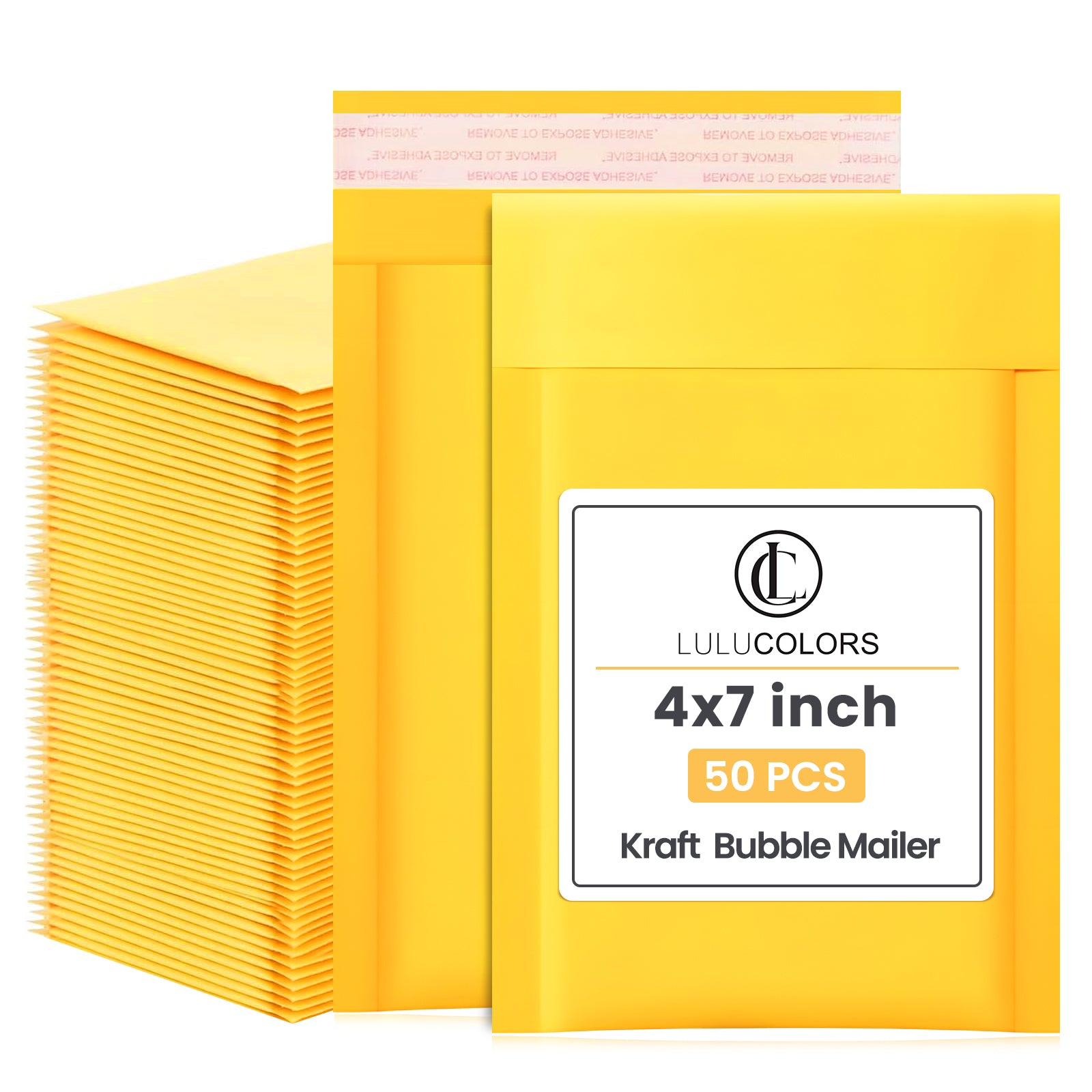 LULUPACK Kraft Bubble Mailers Main image