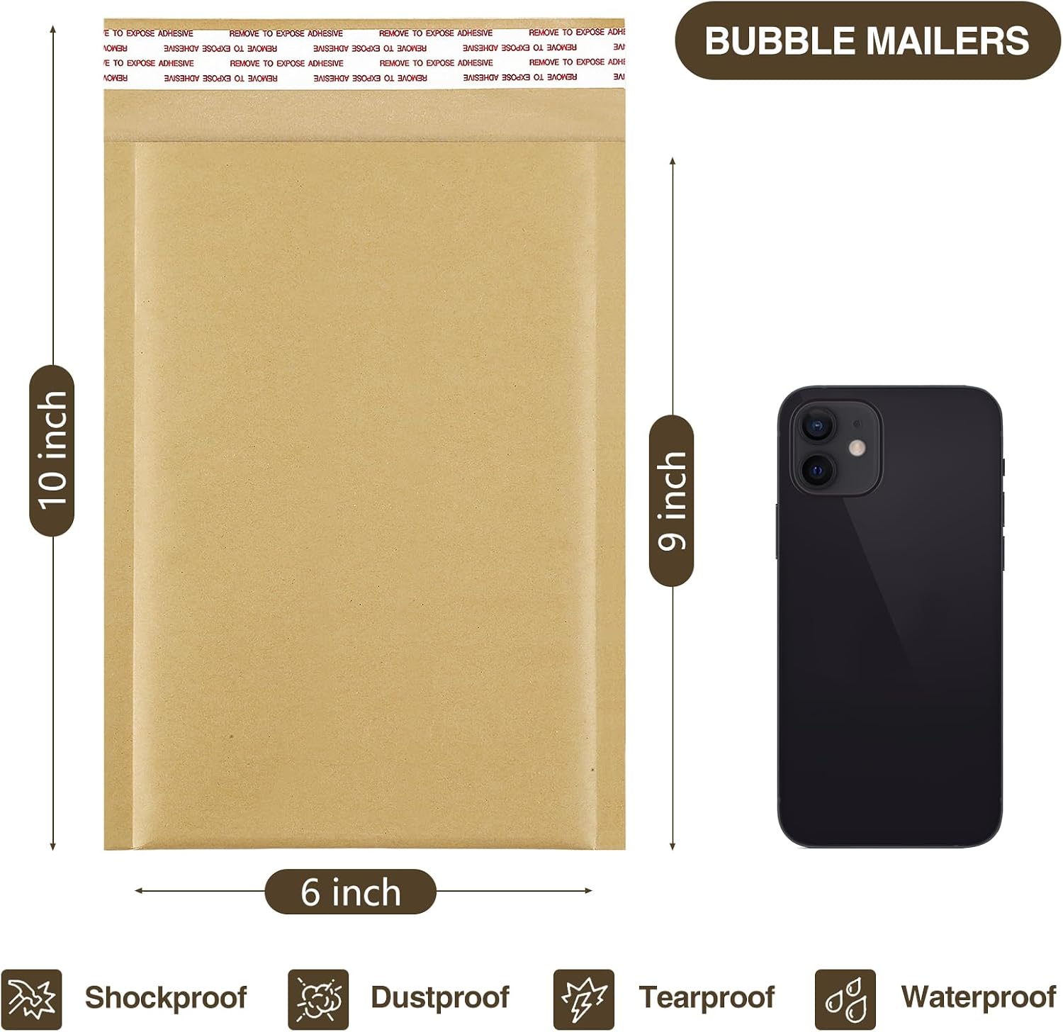 Honeycomb Kraft Paper Padded Mailer Secondary image