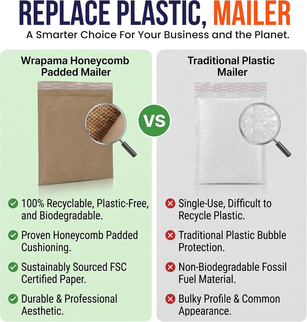 Honeycomb Kraft Paper Padded Mailer