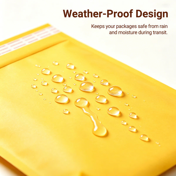 LULUPACK Kraft Bubble Mailers 6 x 9 Inch