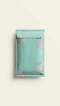 Aqua Jade patterned mailer